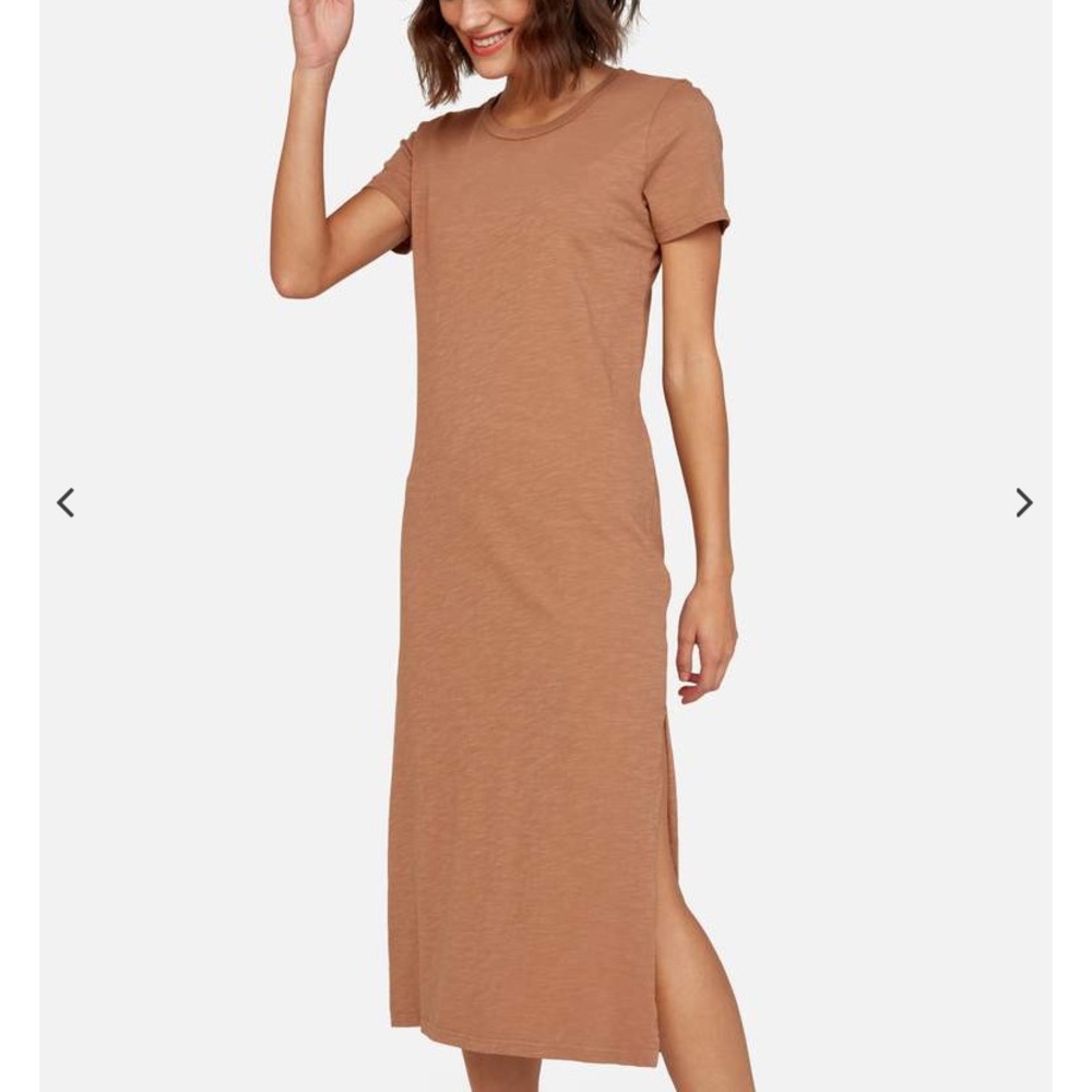 MATE the Label Tan Midi Dress